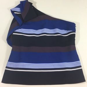 Banana Republic One shoulder Blouse.